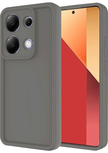 Xiaomi Redmi Note 13 Pro 4g Kılıf Viera Silikon - Gri Nrmsa