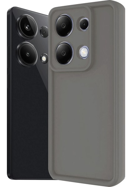 Xiaomi Redmi Note 13 Pro 4g Kılıf Viera Silikon - Gri Nrmsa modelleri