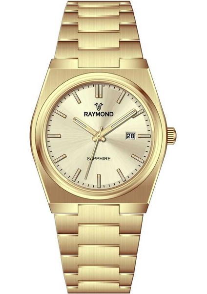 RYM-280270 Raymond Erkek Kol Saati - Paslanmaz Çelik ve Safir Cam - 2 Yıl Garanti fiyatları
