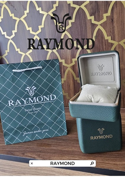 RYM-280270 Raymond Erkek Kol Saati - Paslanmaz Çelik ve Safir Cam - 2 Yıl Garanti modelleri
