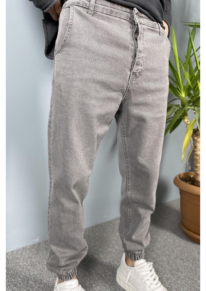 Paçası Lastikli Boyfriend Jogger Kot Pantolon fırsatları