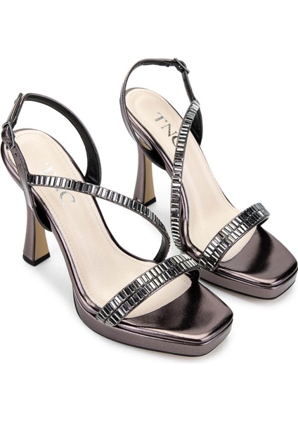 Kadın Vegan Gri Topuklu Ayakkabı 1131 200 Bn Ayk Y25 Antrasıt fiyatları