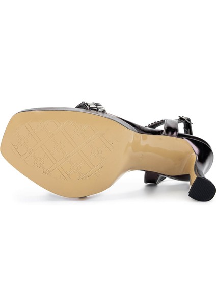 Kadın Vegan Gri Topuklu Ayakkabı 1131 200 Bn Ayk Y25 Antrasıt modelleri