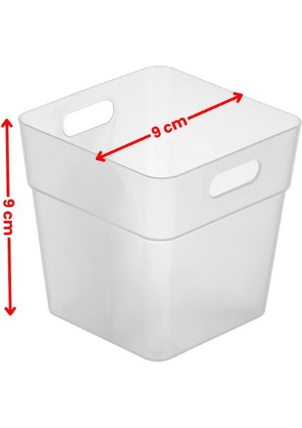 6 Adet Buzdolabı Kapak Raf Düzenleyici, Mutfak Banyo Çekmece Içi Mini Organizer Kutu 6’lu Set fırsatları