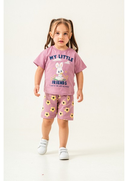 My Little Tavşan 2 Li Kız Çocuk Takım 4857