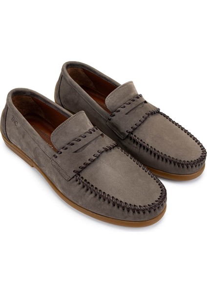 Erkek Lacivert Nubuk Loafer Ayakkabı 1008 3479 Erk Ayk Y25 Lacı Nbk fiyatları