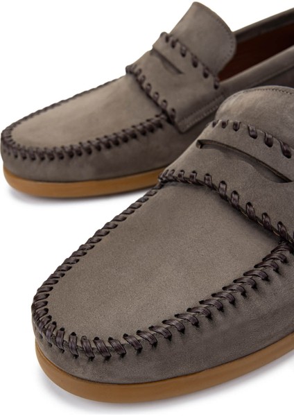 Erkek Lacivert Nubuk Loafer Ayakkabı 1008 3479 Erk Ayk Y25 Lacı Nbk fırsatları