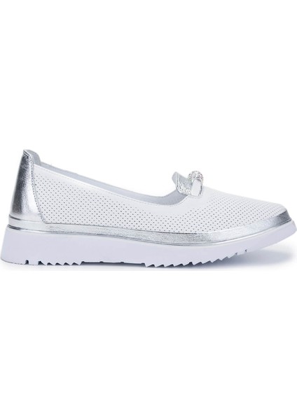 Kadın Deri Siyah Comfort Ayakkabı 766 2030 Bn Ayk Y25 Sıyah/antrasıt