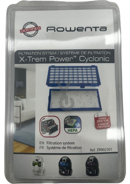 X-Tream Power Cyclonic Hepa Filtre