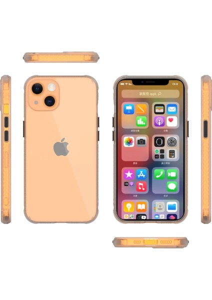 Apple iPhone 13 Mini Kılıf Miami Şeffaf Silikon - Şeffaf Ynsmr fiyatları