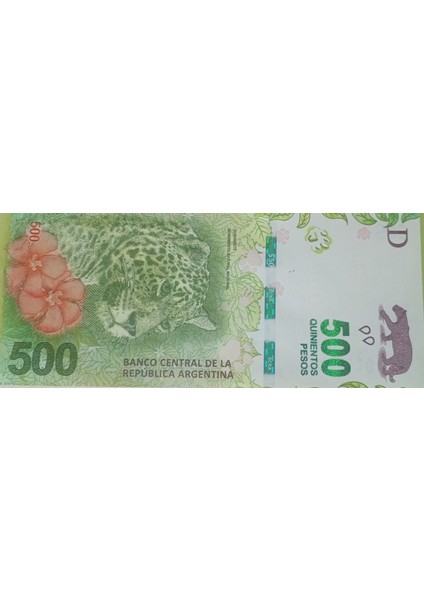 Arjantin 500 Pesos Kolleksiyon Için Çil