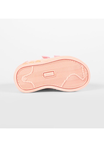 313.E19K.100 Günlük Işıklı Çocuk Spor Ayakkabı Pudra