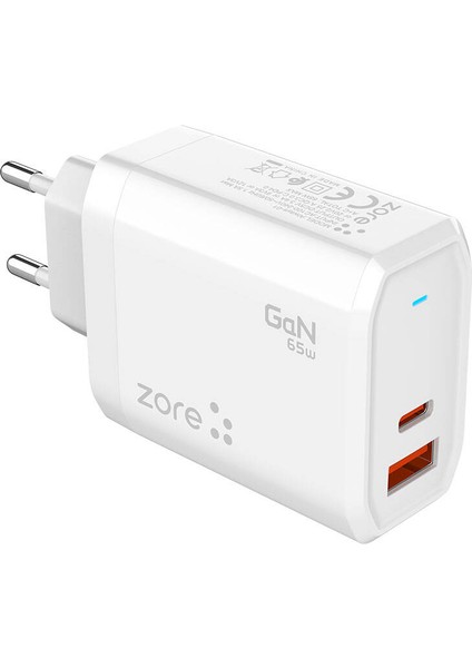 General Mobile Gm 5 Plus/9 Plus/9 Pro Uyumlu Hızlı Şarj Başlığı 65W - ALW01