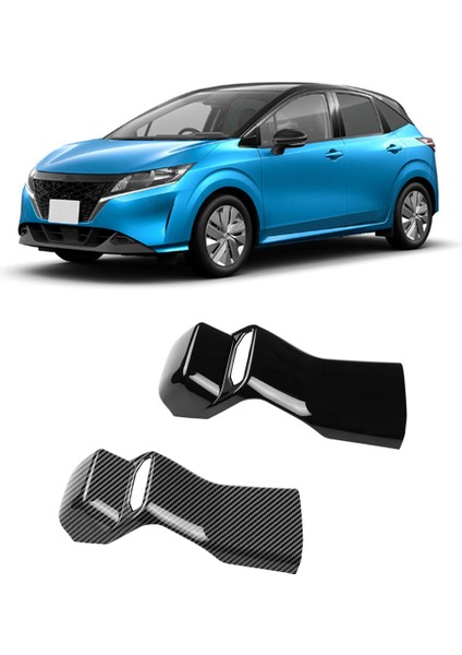 Nissan Not Için E13 2020.12-2023 Araba Parlak Siyah Arka Klima Havalandırma Çıkışı Çerçeve Anti-Kick Panel Kapak Trim (Yurt Dışından) fırsatları