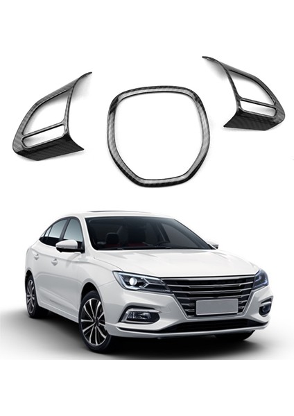 Adet Roewe Ei5 I5 I6 2018-2020 Araba Karbon Fiber Direksiyon Paneli Kapak Trim Dekorasyon Çerçeve Etiket (Yurt Dışından) fırsatları