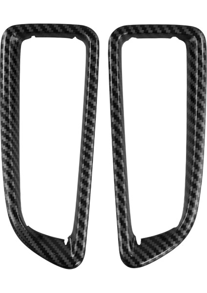 Araba Sol Sağ Taraf Gösterge Paneli Havalandırma Kapağı Trim Dekorasyonu Karbon Fiber Rengi Byd Seal / Byd Atto 4 (Yurt Dışından)