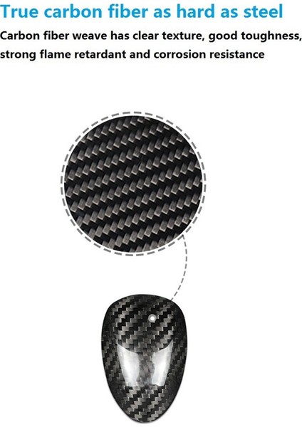 Cadillac Ats Xts 2013-2019 Araba Vites Topuzu Kapağı Sticker Trim Iç Aksesuarlar Için Gerçek Karbon Fiber (Yurt Dışından) indirimleri