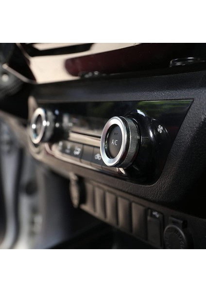 Araba Dikiz Aynası Ayarı, Ses Düğmesi Kapağı Trim, Toyota Hilux 2015-2021 Için Klima Düğmesi Kapağı (Gümüş) (Yurt Dışından) fiyatları