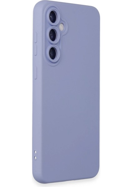 Samsung Galaxy S24 Plus Kılıf Nano Içi Kadife Silikon - Lila Nrmsa