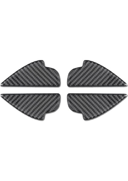 Karbon Fiber Iç Kapı Kolu Kase Paneli Kapak Trim Için Mazda 2 3 6 Demio Cx-3 Cx-5 Cx-7 Cx-9 Mx5 2017 2018 2019 (Yurt Dışından)