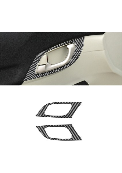 Honda Civic 9th 2012-2015 Araç Iç Kapı Çekme Kapağı Döşeme Iç Aksesuarları Için Karbon Fiber (Yurt Dışından) fırsatları