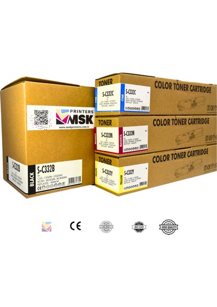 Oki MC363DNW Uyumlu Toner Seti