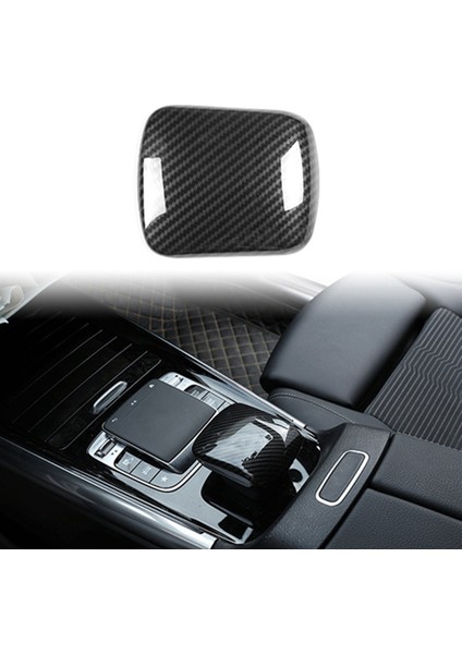 Araba Karbon Fiber Merkezi Kontrol Kol Dayama Kutusu Golf Sopası Kılıfı Dişli Golf Sopası Kılıfı Trim Için Mercedes Benz Glb B Sınıfı 2020 (Yurt Dışından) modelleri