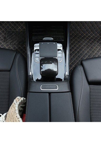 Araba Karbon Fiber Merkezi Kontrol Kol Dayama Kutusu Golf Sopası Kılıfı Dişli Golf Sopası Kılıfı Trim Için Mercedes Benz Glb B Sınıfı 2020 (Yurt Dışından) fırsatları