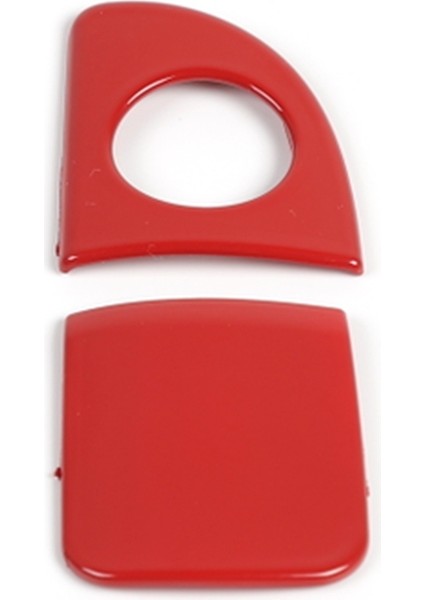 Yardımcı Pilot Saklama Kutusu Anahtarı Kapağı Havasız Ortam Kabini Kolu Trim Dodge Challenger 2015-2021 Şarj Cihazı 2010+, Kırmızı (Yurt Dışından) indirimleri