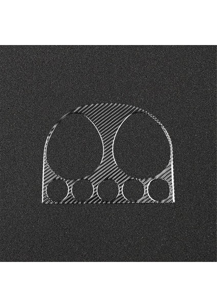 Audi Tt 8n 2001-2006 Için Karbon Fiber Merkezi Kontrol Hava Menfezi Kapağı Döşeme Çıkartmaları Sticker Iç Aksesuarlar (Yurt Dışından) fırsatları