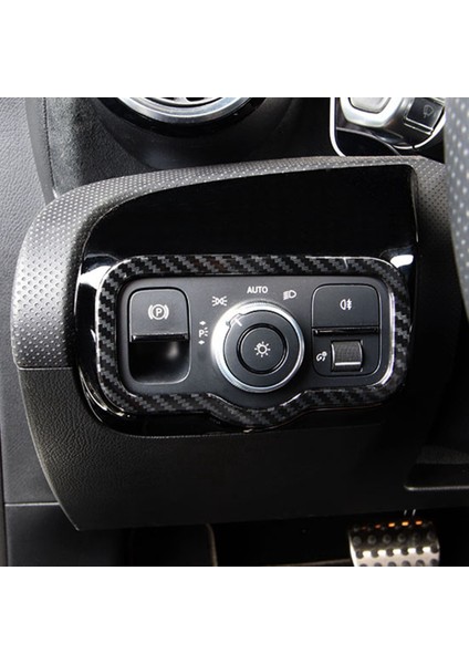 Mercedes Benz B Glb Gla Sınıfı W247 2020 2021 Araba Far Anahtarı Düğme Kapağı Trim Çerçeve Dekor Çıkartmalar Aksesuarları (Yurt Dışından) fırsatları