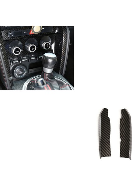 Toyota 86 Suu Brz 2012-2020 Için Araba Merkezi Konsol Yan Dekoratif Şerit Çıkartmalar (Yurt Dışından) indirimleri