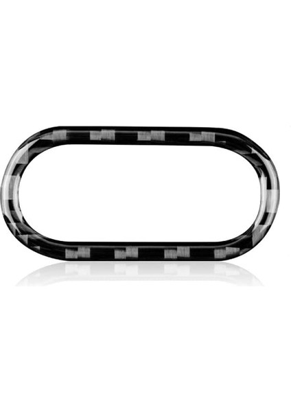 Mini Cooper Countryman F60 Için Karbon Fiber Araba Uyarı Işığı Düğmesi Kapak Trim Etiket (Yurt Dışından)