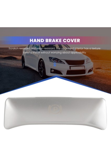 P Düğmesi Ayak Fren Serbest Bırakma Anahtarı Dekorasyon Paslanmaz Çelik Çıkartmalar Mercedes Benz E Sınıfı Için W212 C Sınıfı W204 Glk (Yurt Dışından) fırsatları