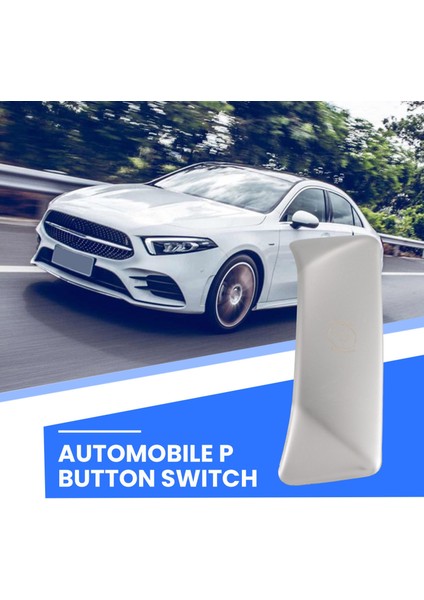 P Düğmesi Ayak Fren Serbest Bırakma Anahtarı Dekorasyon Paslanmaz Çelik Çıkartmalar Mercedes Benz E Sınıfı Için W212 C Sınıfı W204 Glk (Yurt Dışından) indirimleri