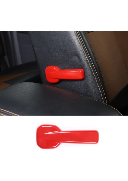 Ford Ranger Everest 2015+ Için Araba Koltuğu Bel Ayarı Düğme Kapağı Trim Etiket Iç Aksesuar, Kırmızı (Yurt Dışından) fiyatları