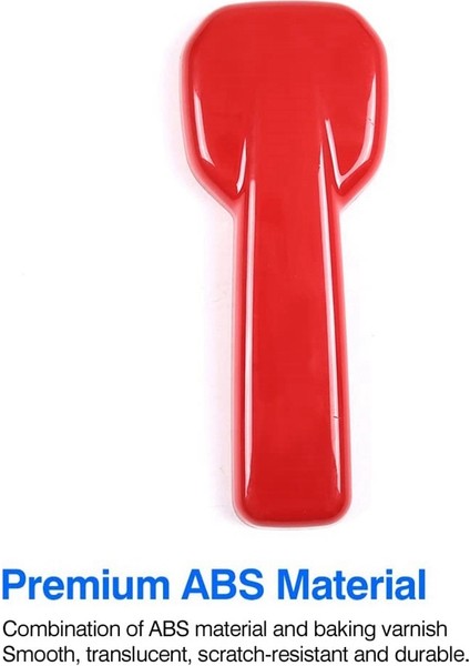 Ford Ranger Everest 2015+ Için Araba Koltuğu Bel Ayarı Düğme Kapağı Trim Etiket Iç Aksesuar, Kırmızı (Yurt Dışından) indirimleri