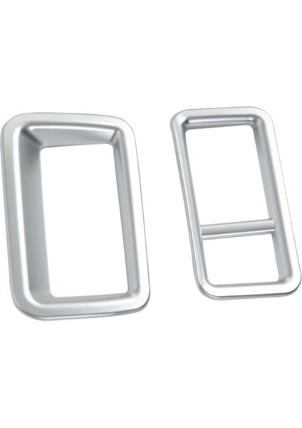 Araba Sis Lambası Anahtarı Far Anahtarı Düğme Kapağı Trim Etiket Toyota C-Hr Chr 2016-2020 Aksesuarları Lhd, Gümüş (Yurt Dışından)