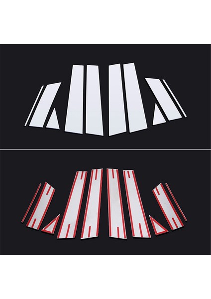 Nissan Qashqai J11 2014 -2017 Için Pencere Krom Sütun Direk Kapağı Trim Kalıplama Süsleme Vurgu Paslanmaz Stil (Yurt Dışından) indirimleri