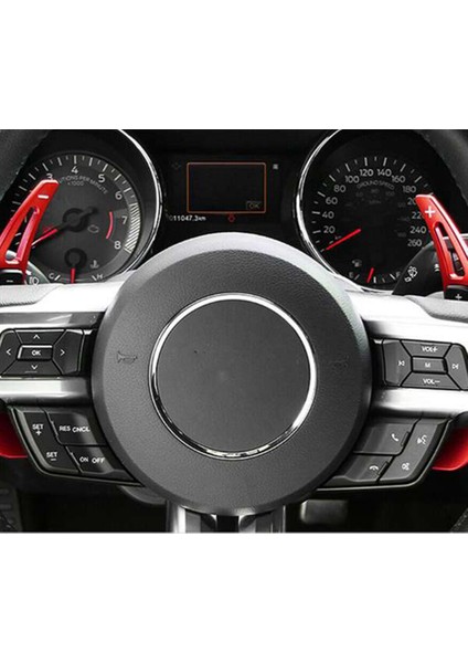 Adet Araba Direksiyon Shift Paddle Shifter Vites Uzatma Ford Mustang 2015 Için 2016 2017 2018 2019 2020 (Yurt Dışından) indirimleri