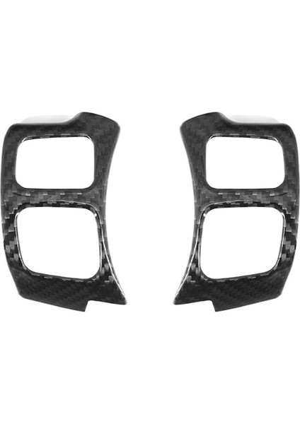 Sert Karbon Fiber Çıkartmalar Trim Direksiyon Düğmesi Çerçeve Kapak Lexus Nx Is Rc Aksesuarları (Yurt Dışından)