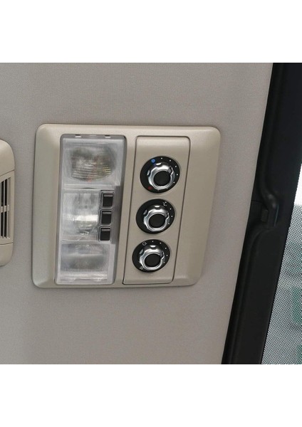 Araba Arka Far Üst Kafa Topuzu Kapağı Dekoratif Daire Land Rover Discovery 3 Discovery 4 10-16 Için (Yurt Dışından) fiyatları