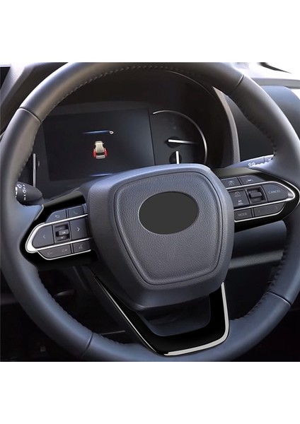 Araba Parlak Siyah Direksiyon Paneli Kapağı Trim Dekorasyon Çerçeve Sticker Toyota Voxy Noah 90 Serisi 2022+ (Yurt Dışından) modelleri