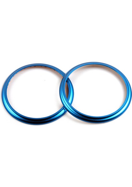 Toyota 86 Için GT86 Suu Brz 2012-2020 Aksesuarları Araba Ac Hava Çıkışı Klima Kapak Yüzüğü Havalandırma Dekorasyon Trim, Mavi (Yurt Dışından)