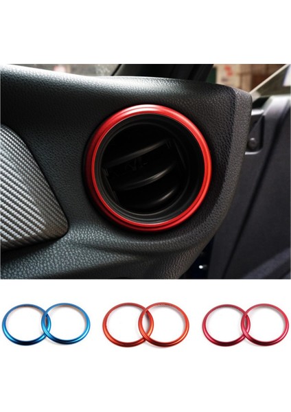 Toyota 86 Için GT86 Suu Brz 2012-2020 Aksesuarları Araba Ac Hava Çıkışı Klima Kapak Yüzüğü Havalandırma Dekorasyon Trim, Mavi (Yurt Dışından) fiyatları