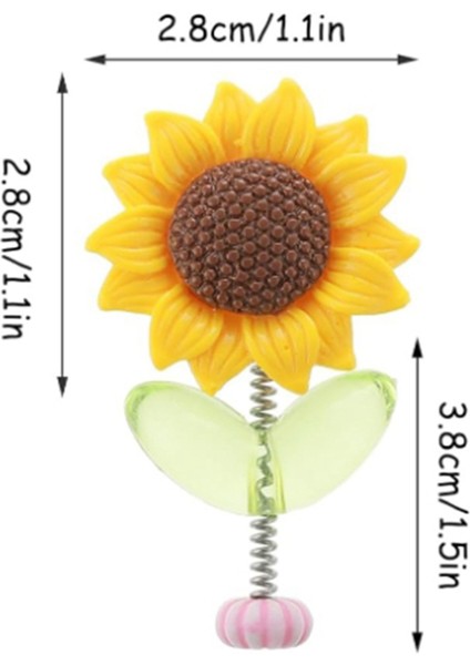 4 Adet Araba Gösterge Paneli Ayçiçeği Süsü Baş Sallayan Dans Eden Ayçiçeği Karikatür Süsü Araba Iç Mekanı Sevimli Çiçek Süsü (Yurt Dışından) fırsatları