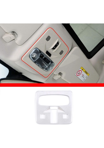 Land Rover Freelander 2 2009-2015 Için Araba Ön Okuma Işığı Lambası Kapağı Trim Çerçeve Dekoratif Aksesuarları, Tavan Penceresi ile (Yurt Dışından) fiyatları