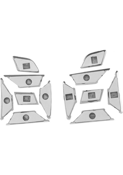 Araba Direksiyon Düğmesi Çıkartmalar Kapak Trim Için Mercedes Benz A Bce ml Gl Cla Gla Glk Sl Slk Sınıfı W176 W212 W204 (Yurt Dışından) indirimleri