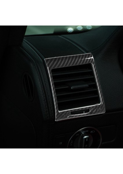 Adet Karbon Fiber Konsol Yan Klima Çıkışı Krom Çerçeve Trim Için Mercedes Benz G-Class W463 G500 2004-2018 (Yurt Dışından) indirimleri