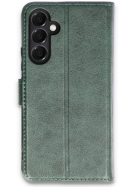 Samsung Galaxy A16 5g Kılıf Trend S Plus Kapaklı Kılıf - Yeşil Ynsmr